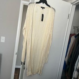 Lulus open stitch cardigan